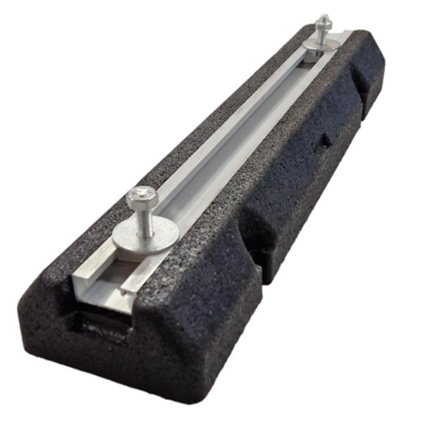 Dämpfungssockel Antivibrationsfuß für Wärmepumpe und Klimaanlagen 500x130x65mm